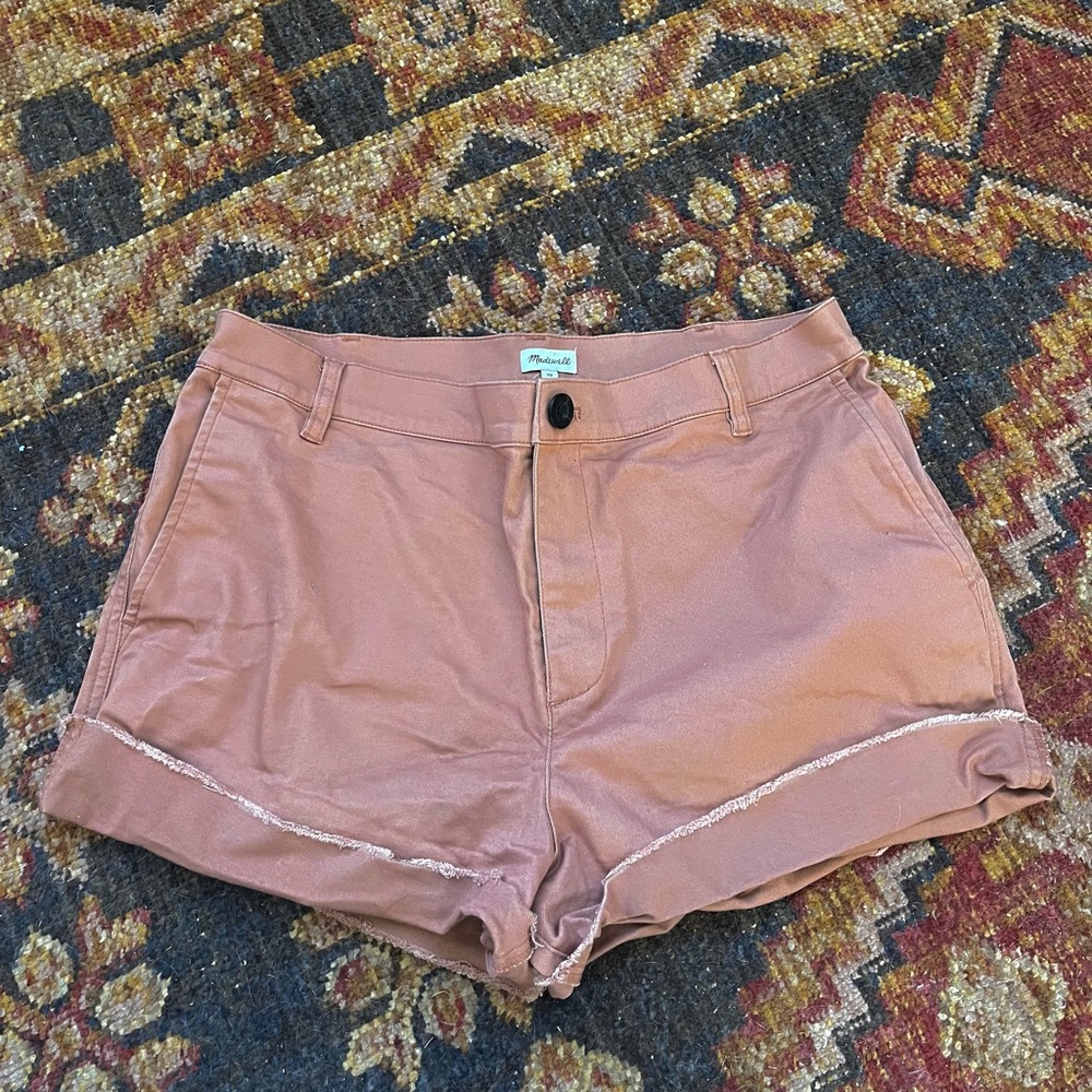 Madewell Cuff Shorts NWOT